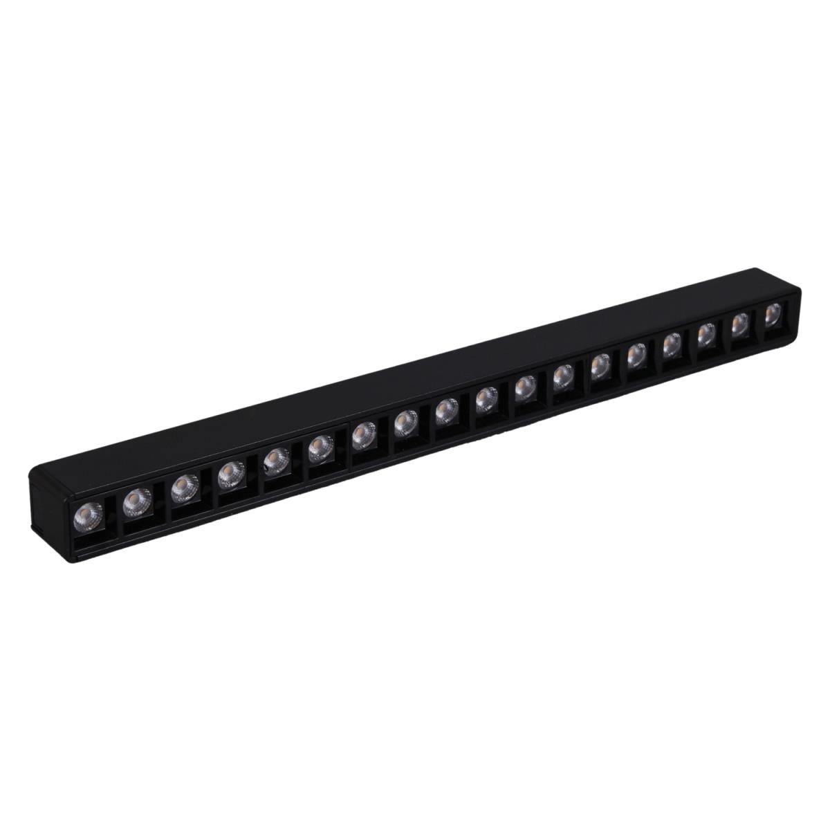 Трековый светодиодный светильник Reluce 13004-9.3-001UR magnetic LED18W BK