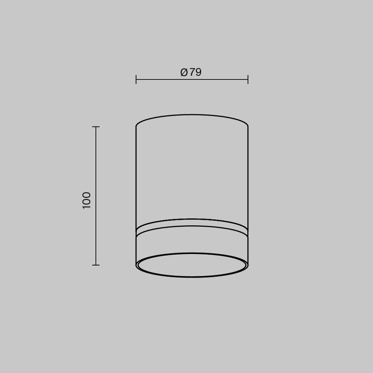 Потолочный светодиодный светильник Maytoni Technical Orlo C085CL-9W3K-B