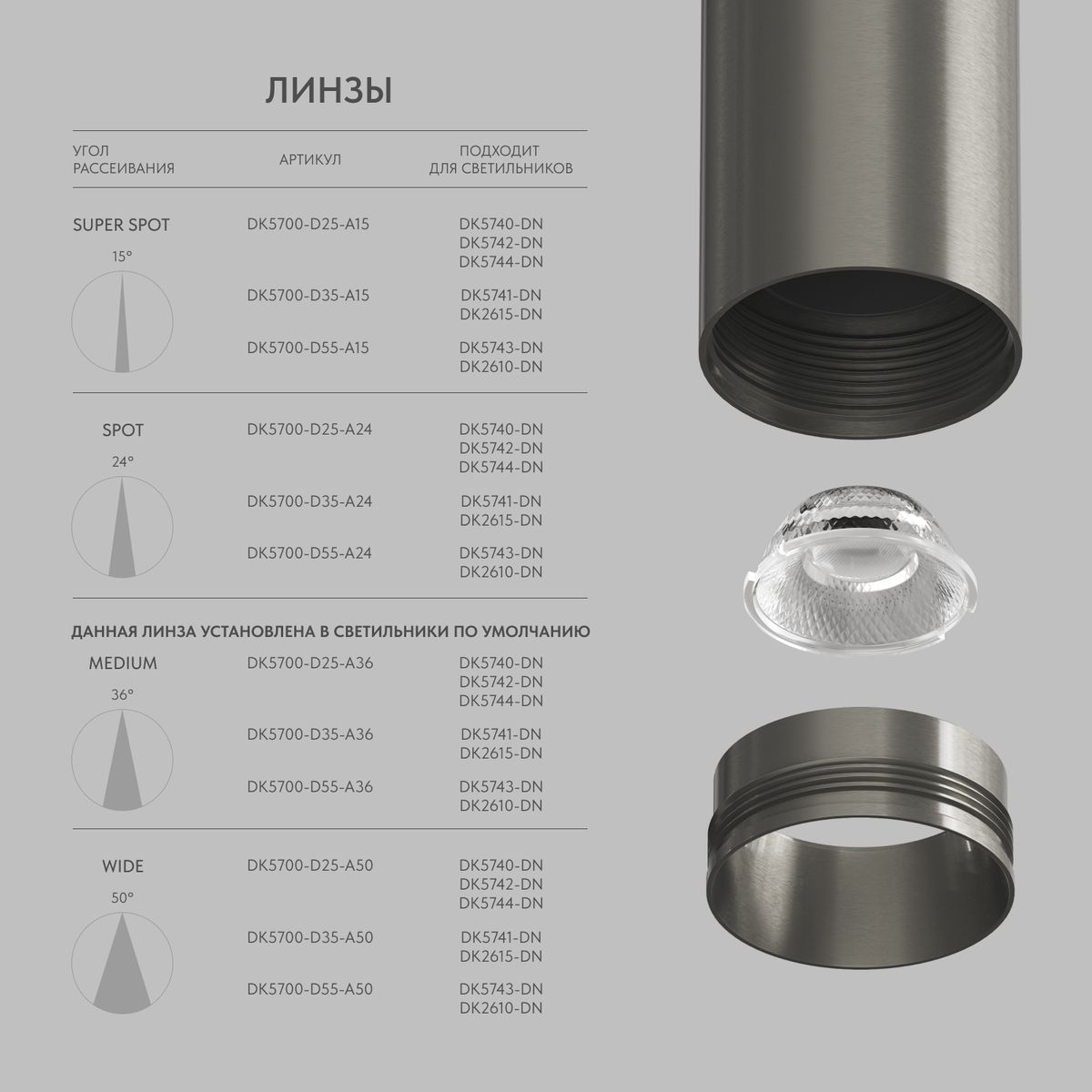 Трековый светодиодный светильник Denkirs Shine Spot DK5742-DN