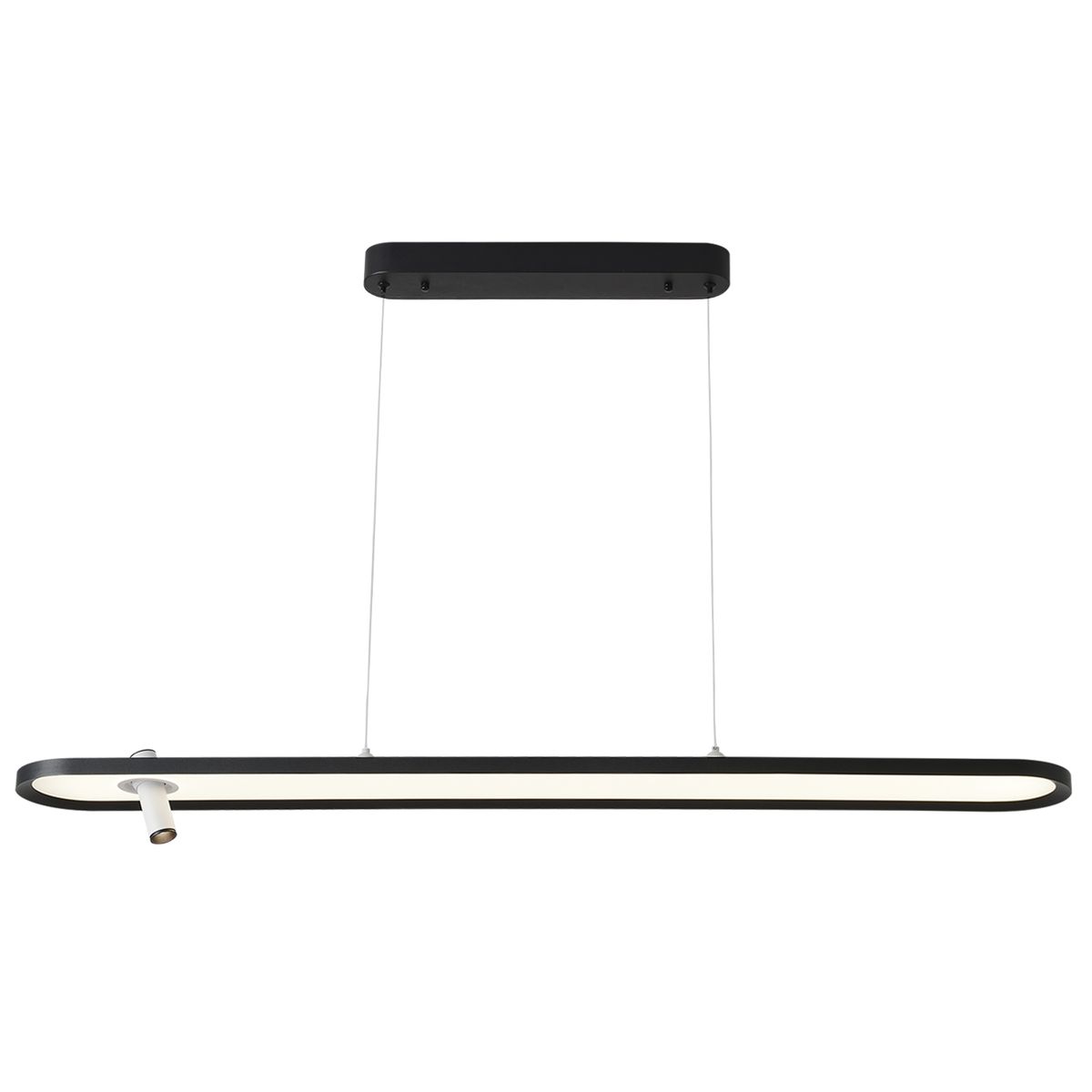 Подвесной светодиодный светильник Crystal Lux Contour SP45W Led Black