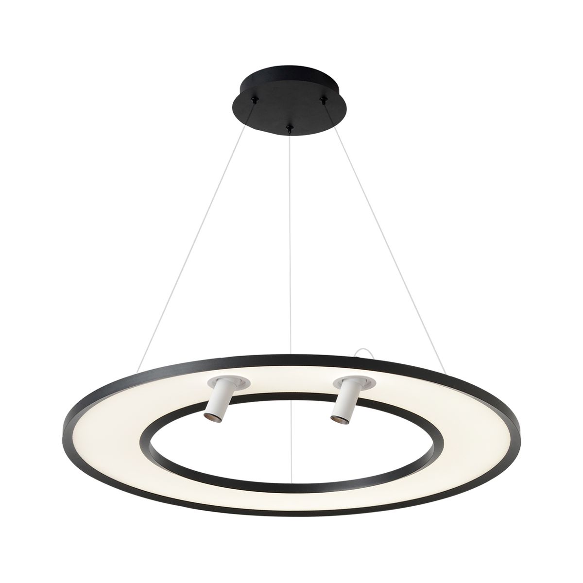Подвесной светодиодный светильник Crystal Lux Contour SP50W Led Black