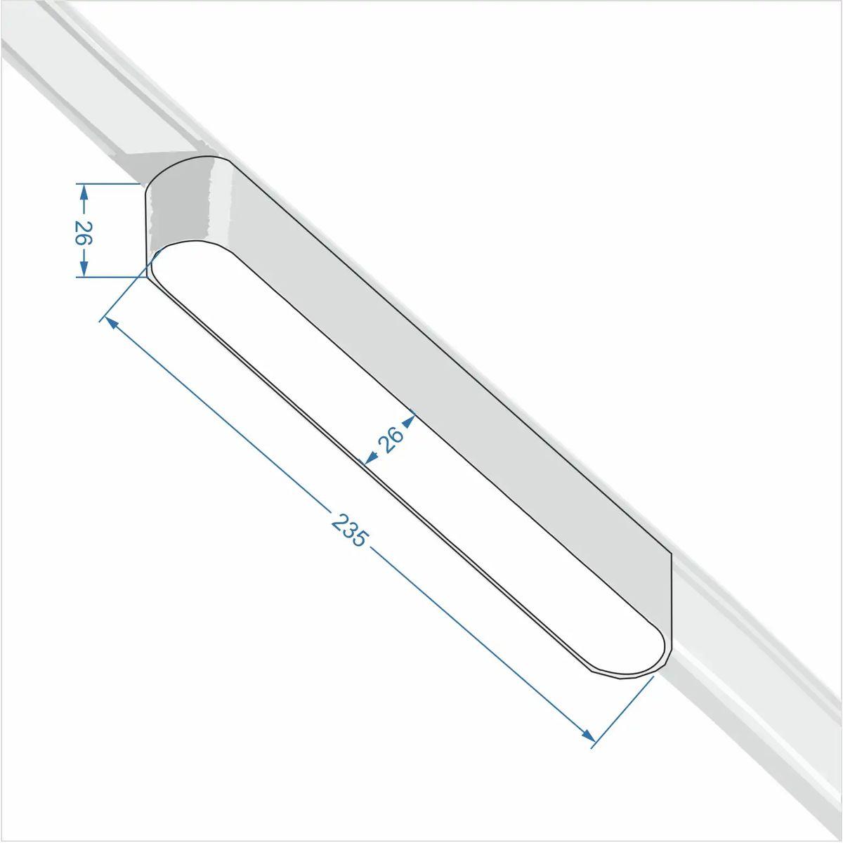 Трековый линейный светильник ZZOK Nemo 12W 4000K Black NLL12-BK4K