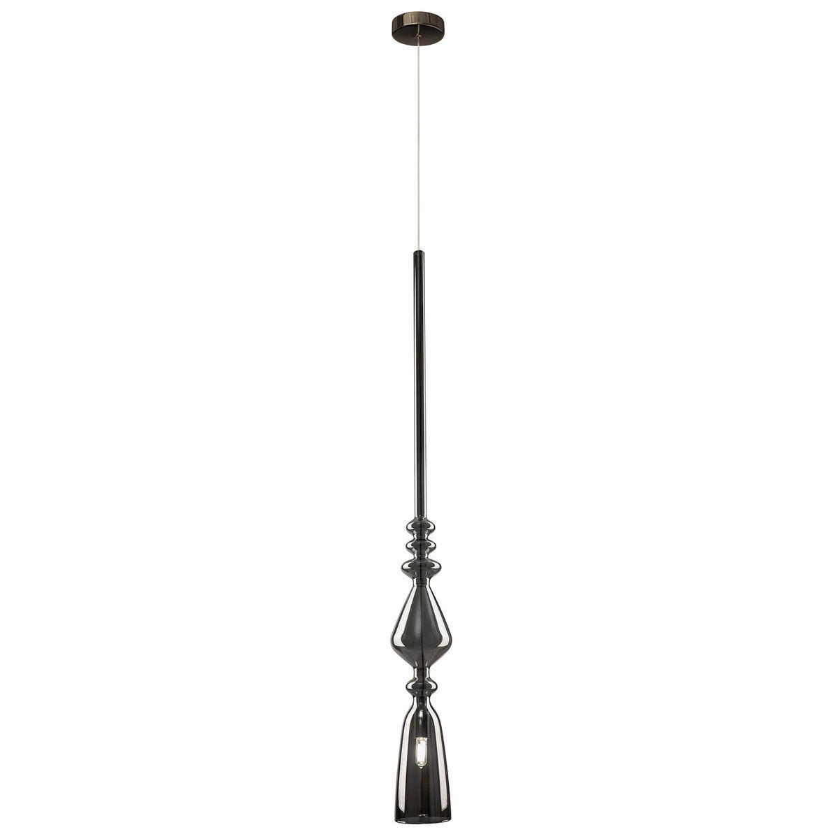 Подвесной светильник Crystal Lux Lux New SP1 B Smoke