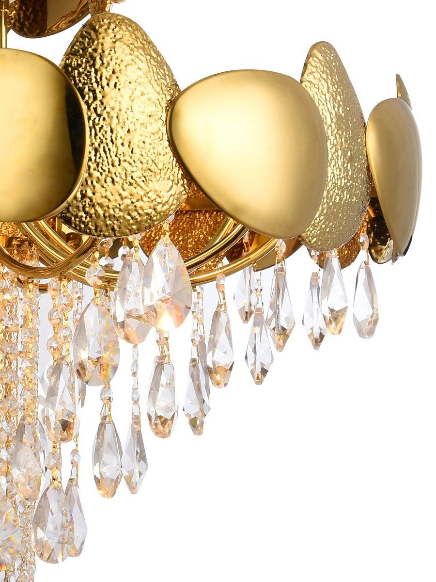 Подвесная люстра Natali Kovaltseva Valencia 91009/12C Gold