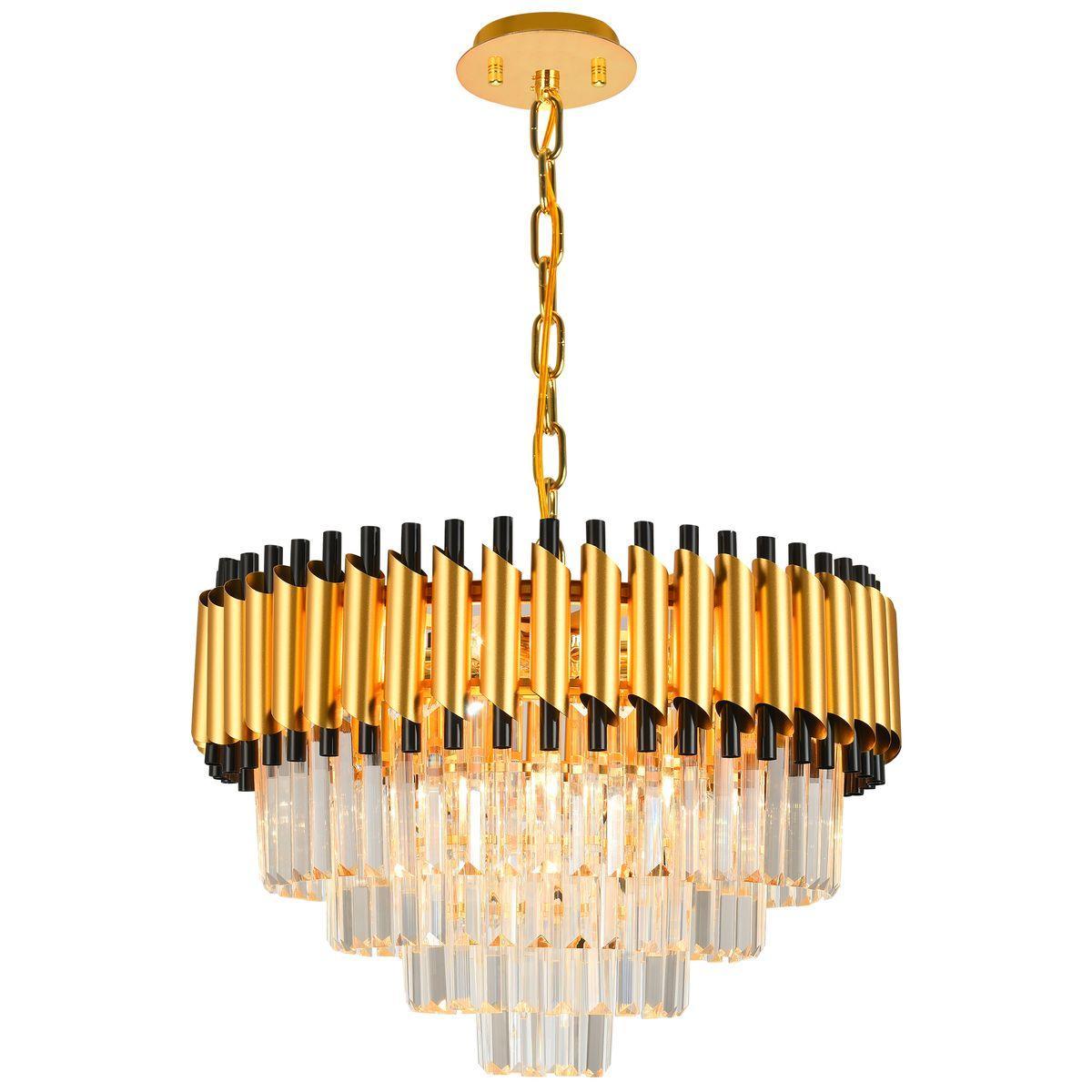 Подвесная люстра Natali Kovaltseva Darian 76017/10C Gold