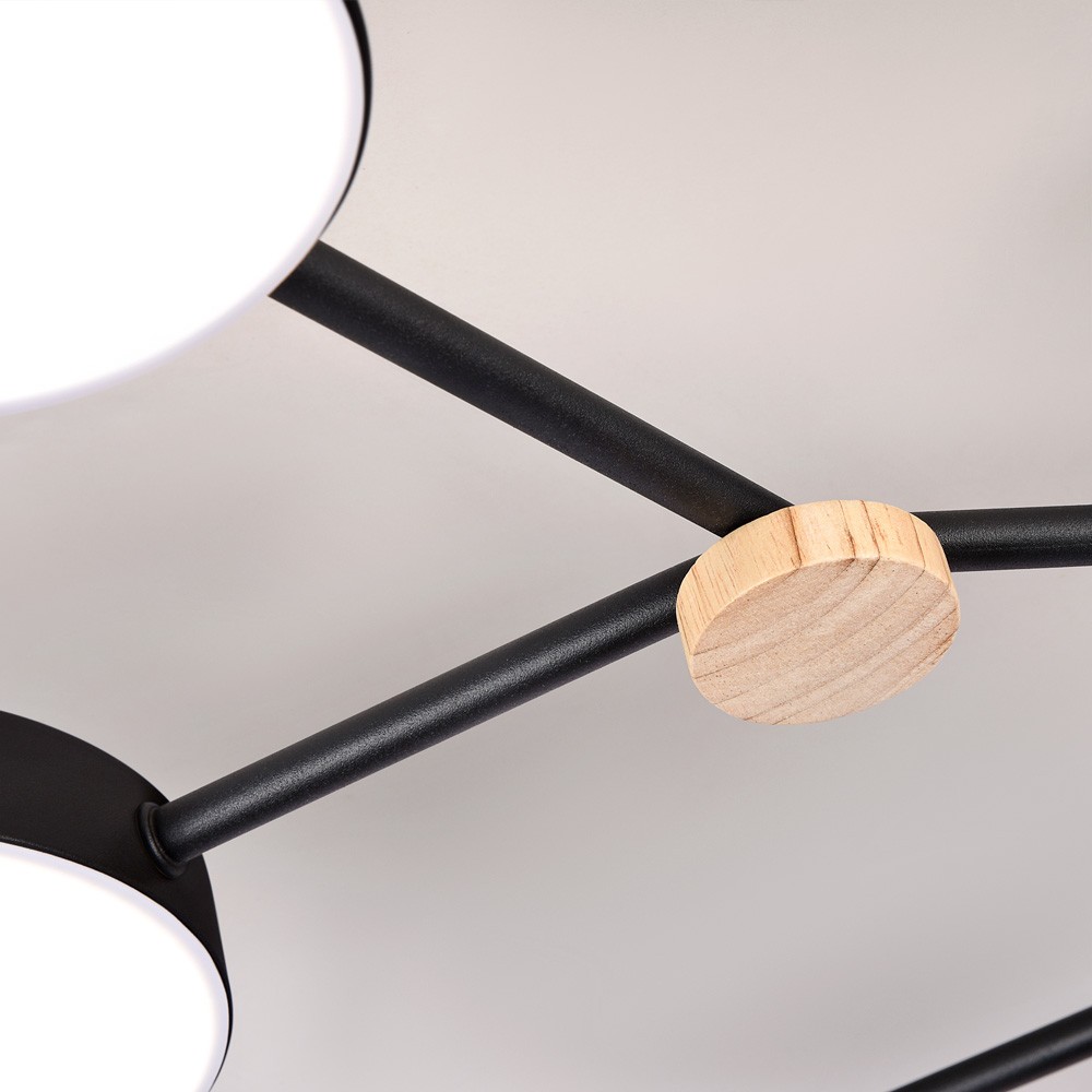 Потолочный светильник LED4U L3201-960 BK