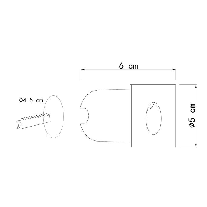 Уличный светодиодный светильник Arte Lamp Piazza A3402IN-1BK