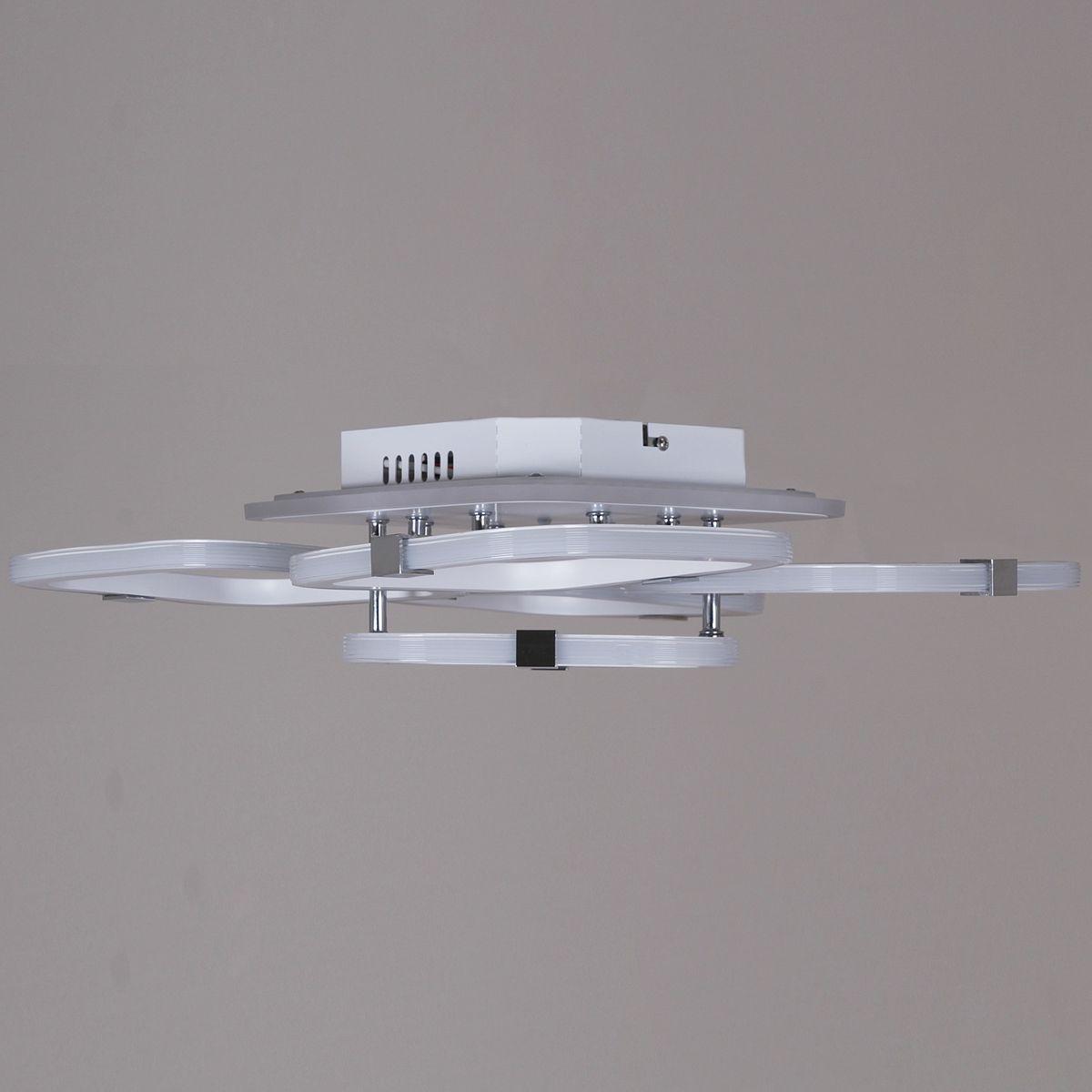 Потолочная светодиодная люстра Reluce 06321-3.3-05 WH+CR (RGB)