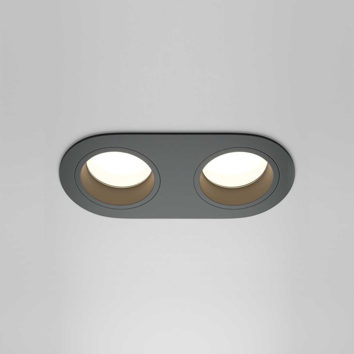 Встраиваемый светильник Maytoni Technical DL126-02-GU10-B