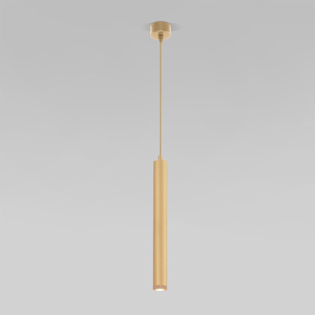 Подвесной светодиодный светильник Elektrostandard Lead 50245 LED золотой a062430
