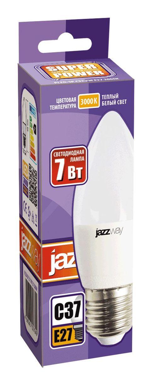 Лампа светодиодная Jazzway E27 7W 3000K матовая 1027825-2