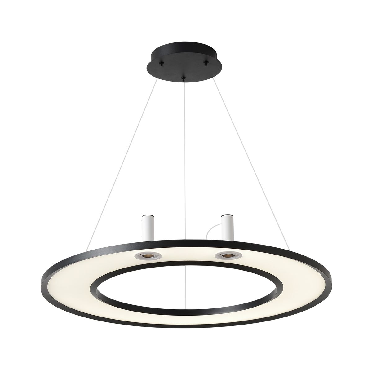 Подвесной светодиодный светильник Crystal Lux Contour SP50W Led Black