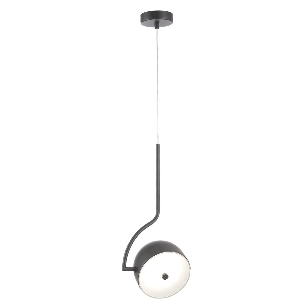 Подвесной светодиодный светильник Crystal Lux Correcto SP9W Led Black