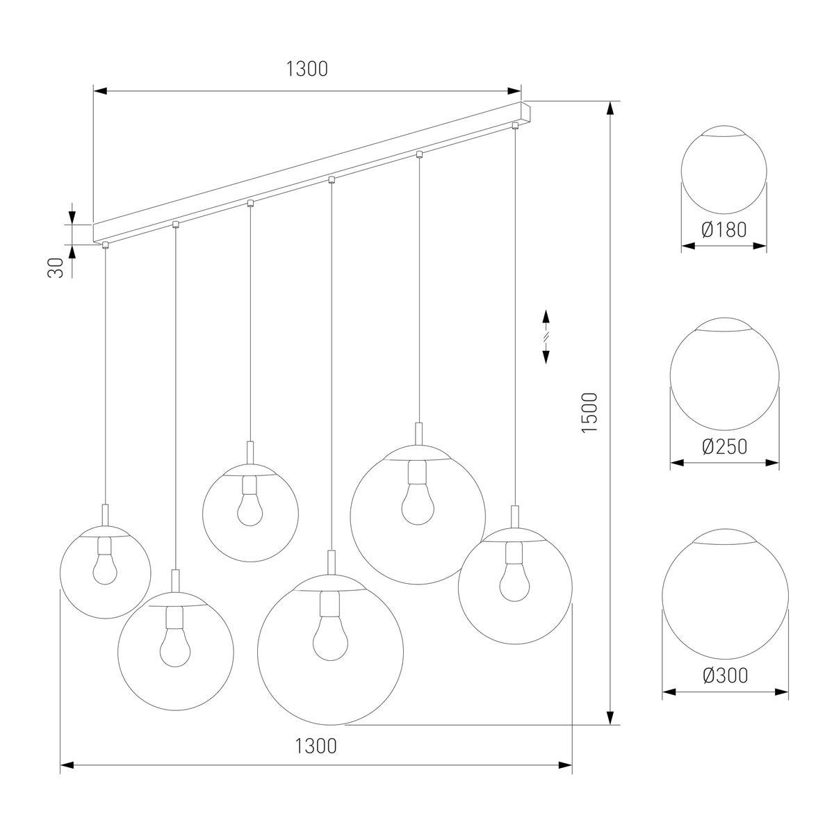 Подвесной светильник TK Lighting 4797 Esme
