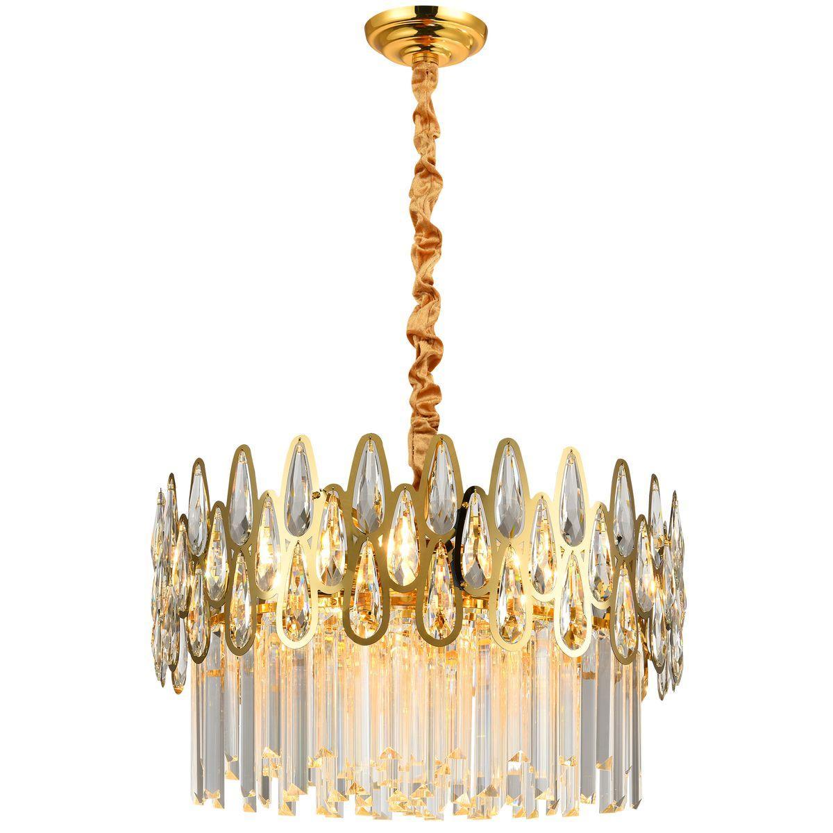 Подвесная люстра Natali Kovaltseva Navis 76019/8C Gold