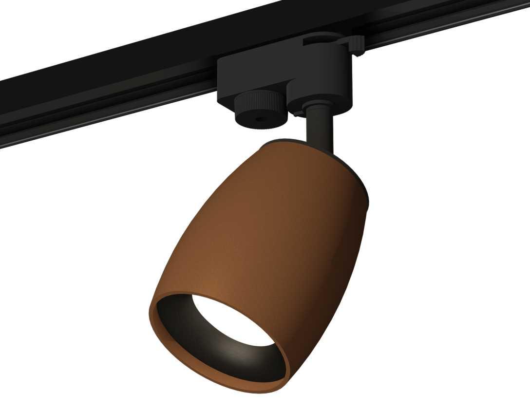 Комплект трекового светильника Ambrella light Track System XT1124031 SCF/PBK кофе песок/черный полированный (A2521, C1124, N7011)