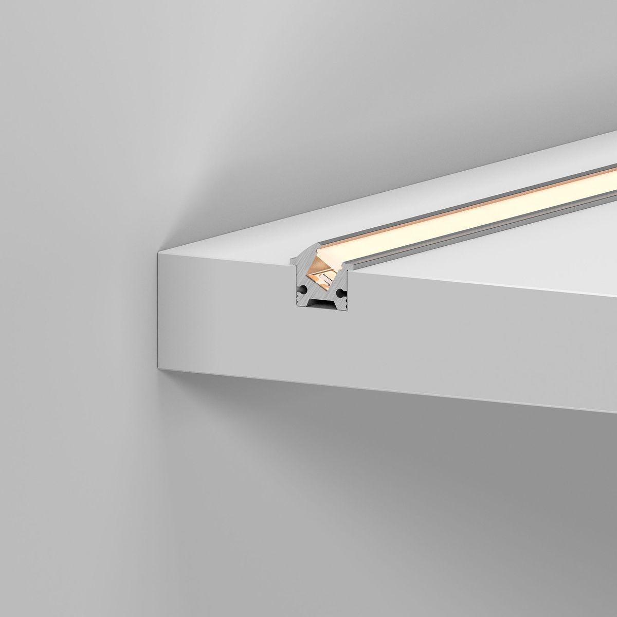 Профиль встраиваемый Arlight SL-Bevel-H12-F13-2000 Anod 043748