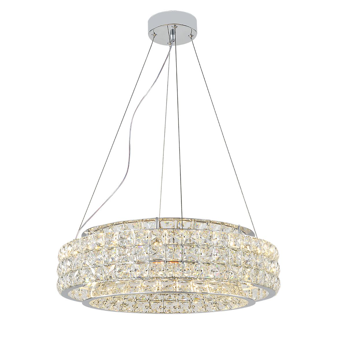 Подвесной светодиодный светильник Indigo Valore 12044/A/1P Chrome V000100L