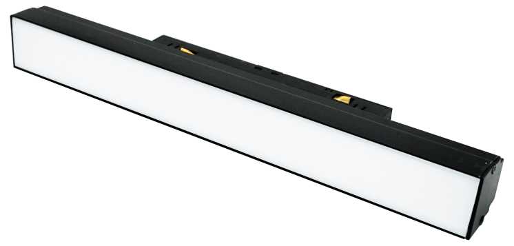 Трековый линейный светильник Hesby Lighting ElDeko, 12Вт-4000К, чёрный HSBL_0078