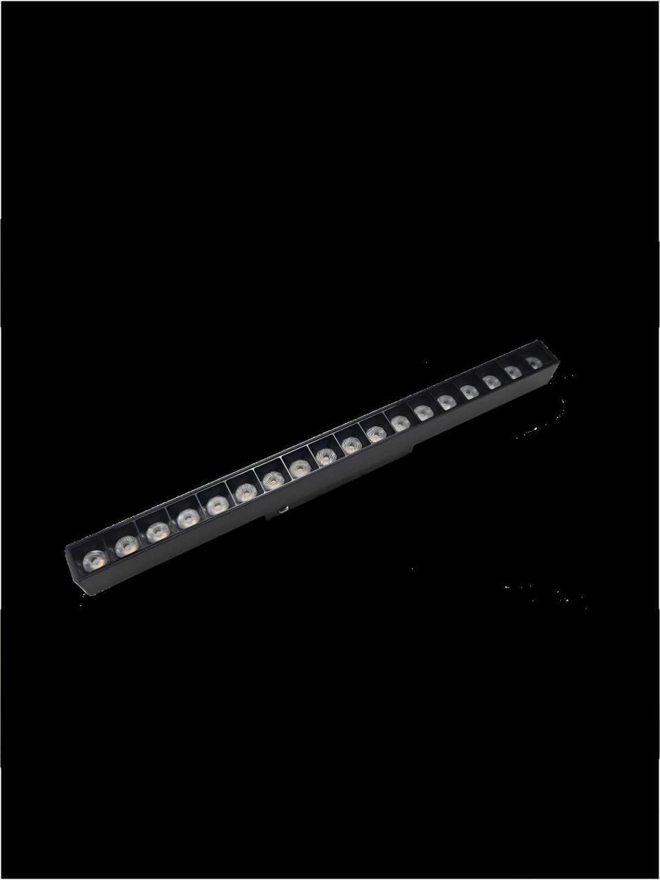 Трековый линейный светильник направленного света Hesby Lighting ElDeko ,325мм-3000К, 18Вт, черный HSBL_0148