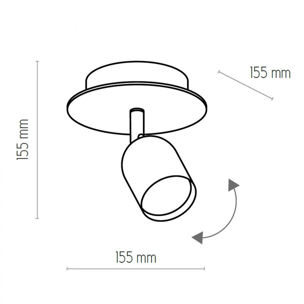 Спот TK Lighting 3290 Top Wood