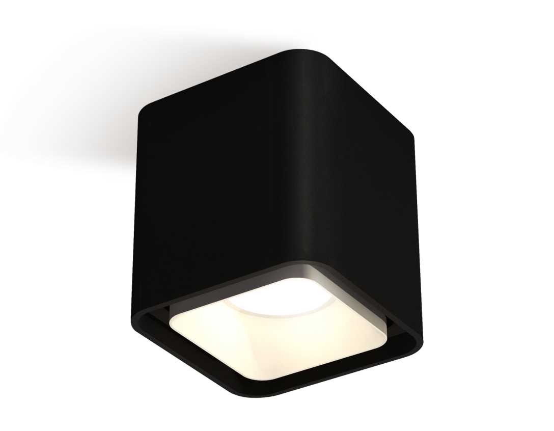 Комплект накладного светильника Ambrella light Techno Spot XS7841001 SBK/SWH черный песок/белый песок (C7841, N7701)