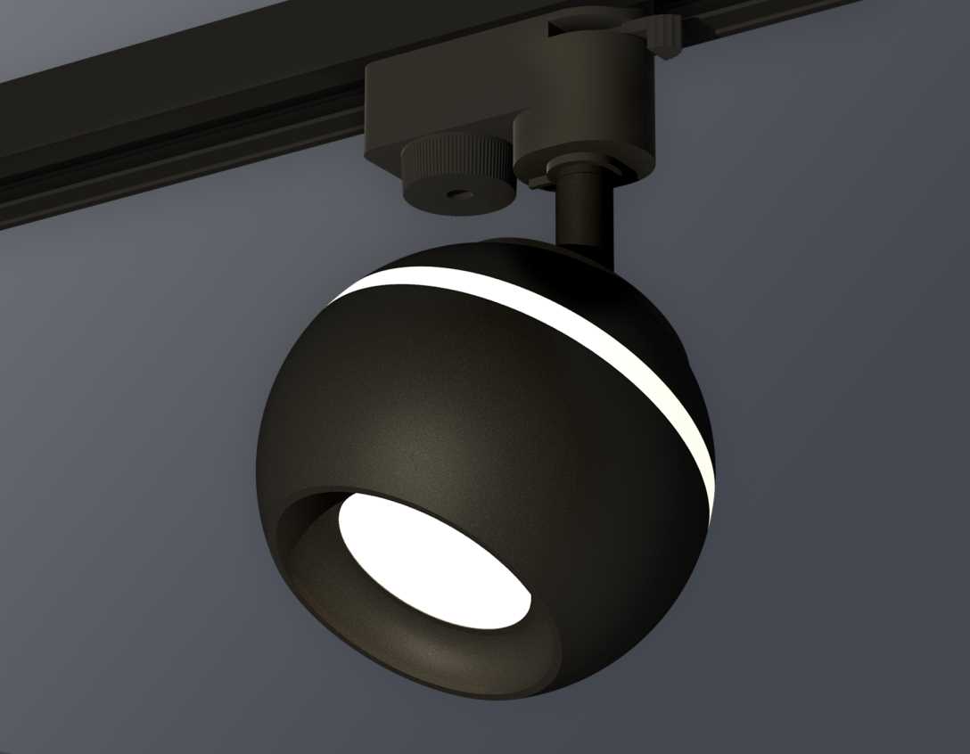 Комплект трекового светильника Ambrella light Track System XT1102041 SBK черный песок (A2521, C1102, N7021)