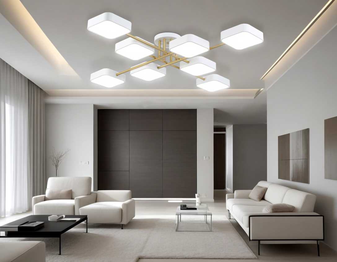 Люстра на штанге Ambrella light COMFORT FL516346