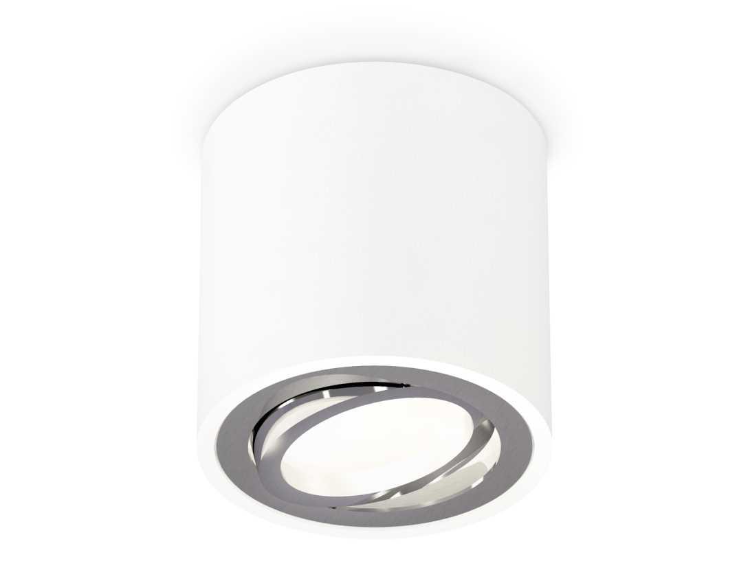 Комплект накладного светильника Ambrella light Techno Spot XS7531003 SWH/PSL белый песок/серебро полированное (C7531, N7003)