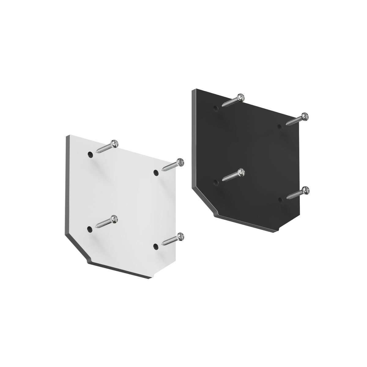 Комплект торцевых заглушек для профиля Denkirs Smart Profi TR3047-AL