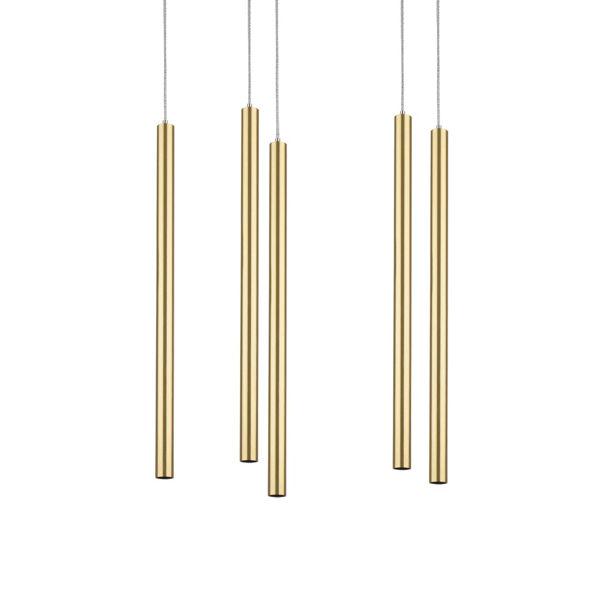 Комплект с подвесной люстрой Lightstar Tubo (574723+747233 (5шт) L5T747233