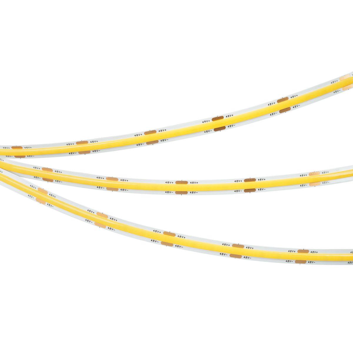 Светодиодная лента Arlight 10W/m 480LED/m CSP холодный белый 50М COB-X480-8mm 48V White6000 043258