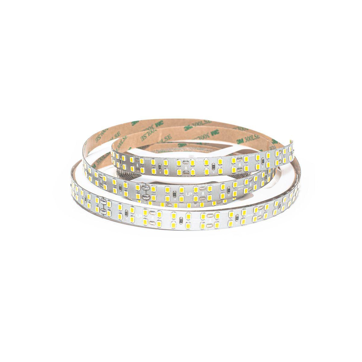 Светодиодная лента LEDS POWER двухрядная 2835 240/м (22Вт/м) 24В теплая, серия ПРО200 009056