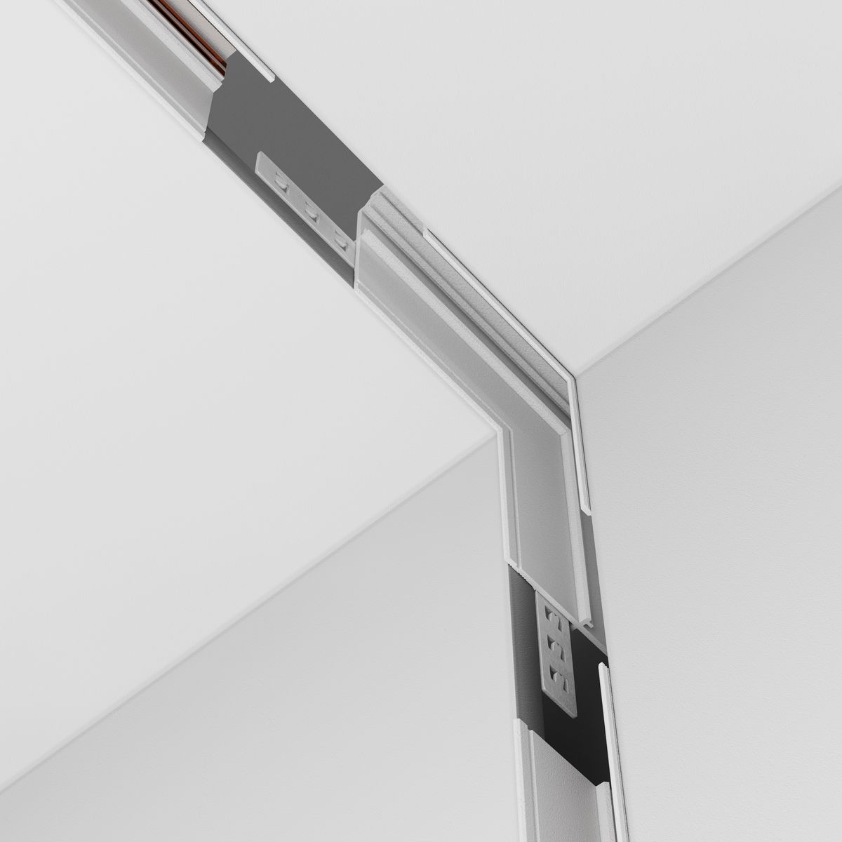 Коннектор L-образный внутренний Maytoni Technical Magnetic Exility TRA034ICL-42.12W