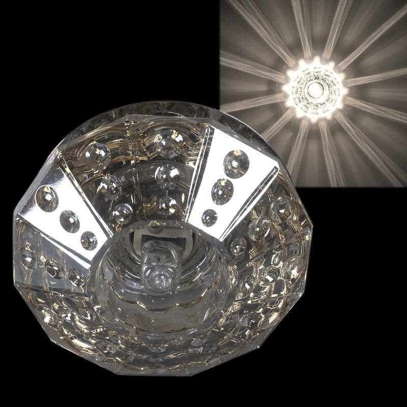 Точечный светильник Sneha 7192/H G9 CR+YL