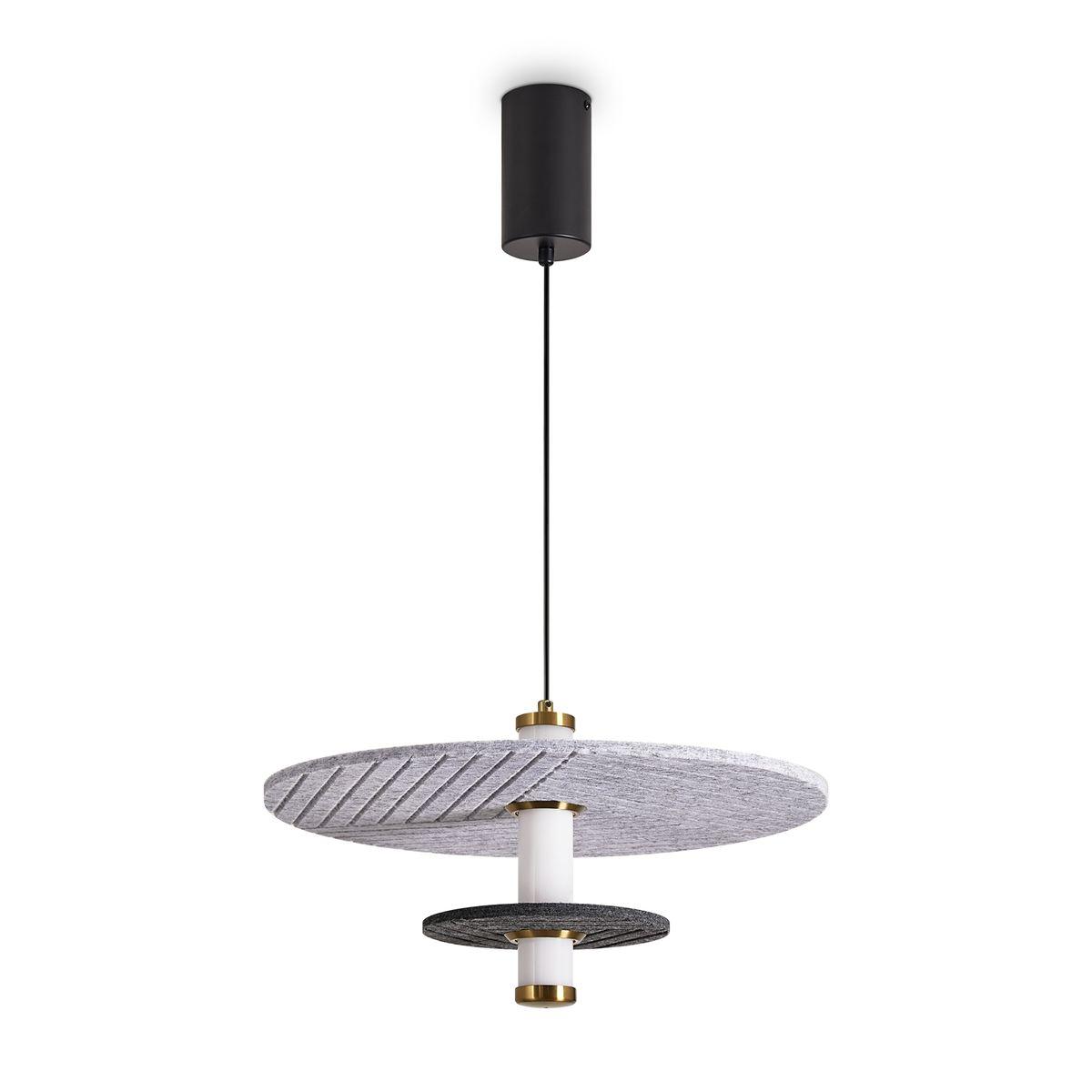 Подвесной светодиодный светильник Freya Acoustic FR5494PL-L9GR