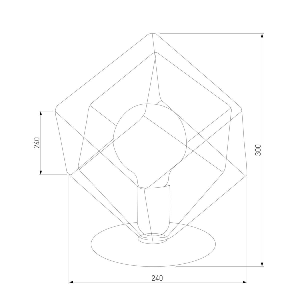Настольная лампа TK Lighting 5450 Alambre