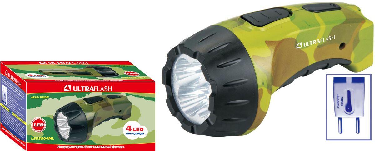 Рабочий светодиодный фонарь Ultraflash Accu Profi аккумуляторный 135х70 15 лм LED3804ML 9822