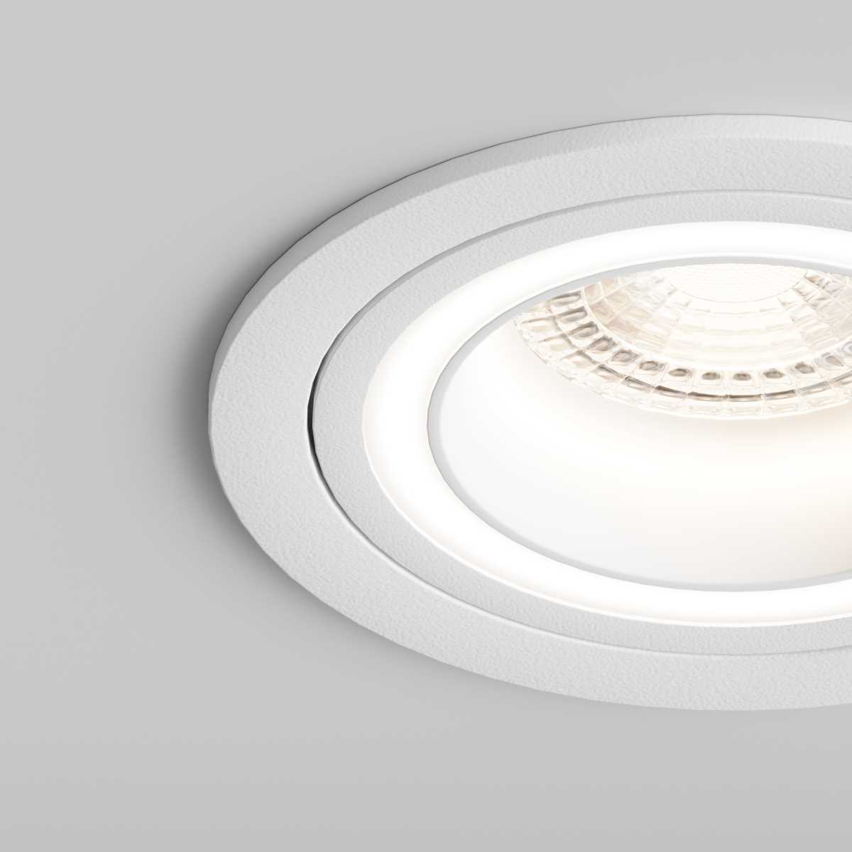 Встраиваемый светильник Hesby Lighting Hesby Eclipse IP20,15Вт, GU10, белый HSBL_0110