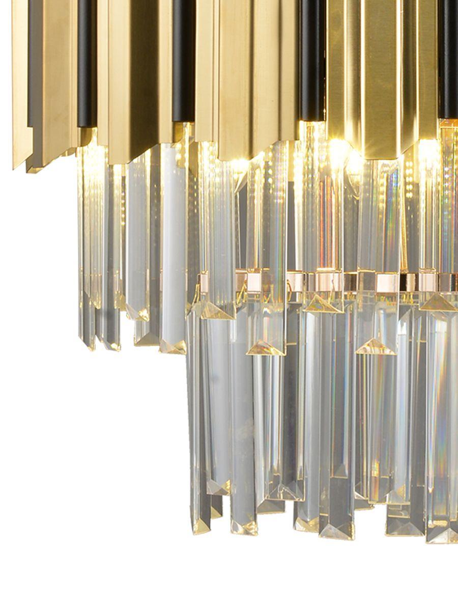 Подвесная люстра Natali Kovaltseva Delta II 81449/5C Gold