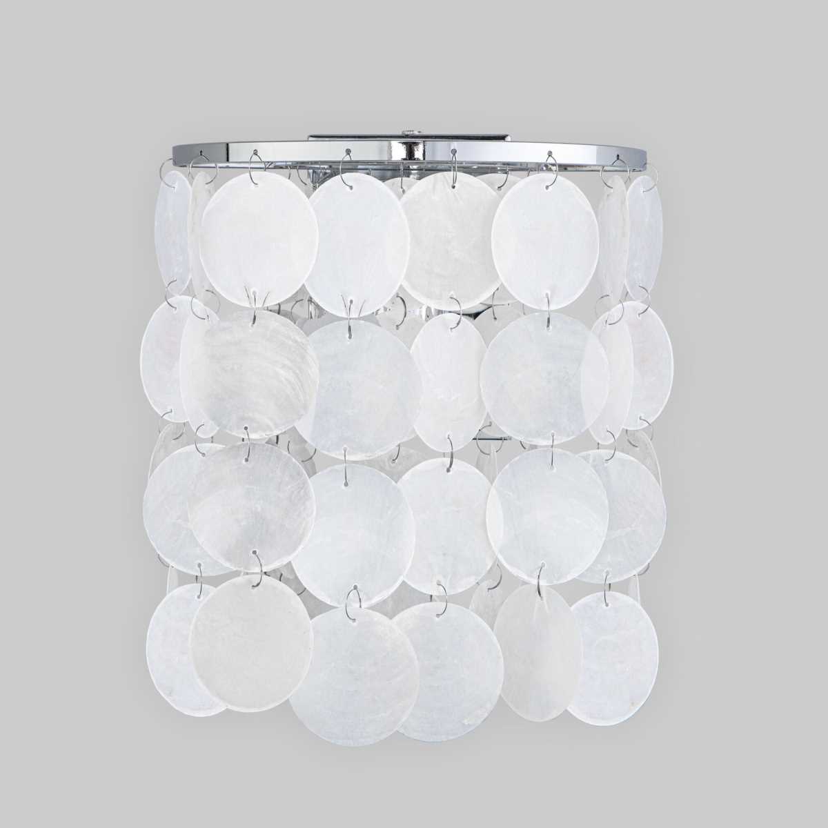 Настенный светильник Eurosvet 60005/1 хром/перламутр