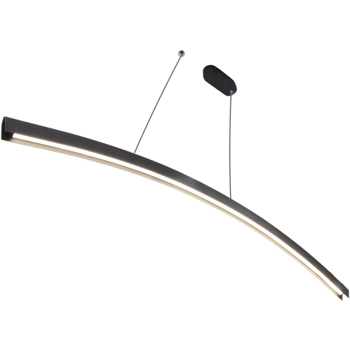 Подвесной светодиодный светильник Mizi'en Slim MZ31505-1200B-black
