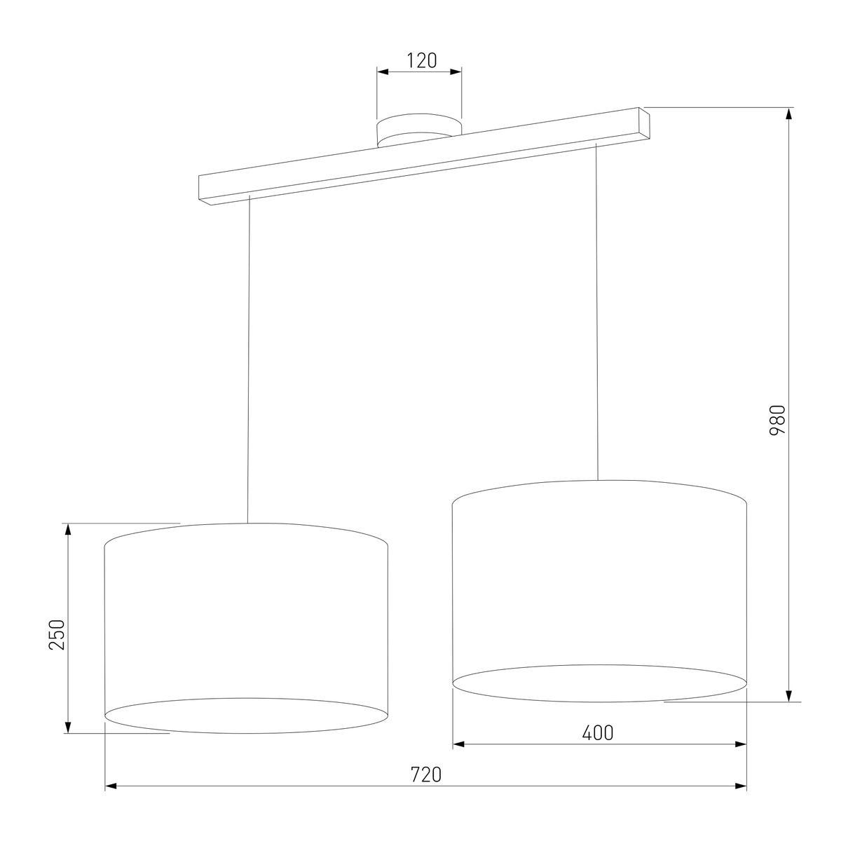 Подвесной светильник TK Lighting 4220 Troy Gray