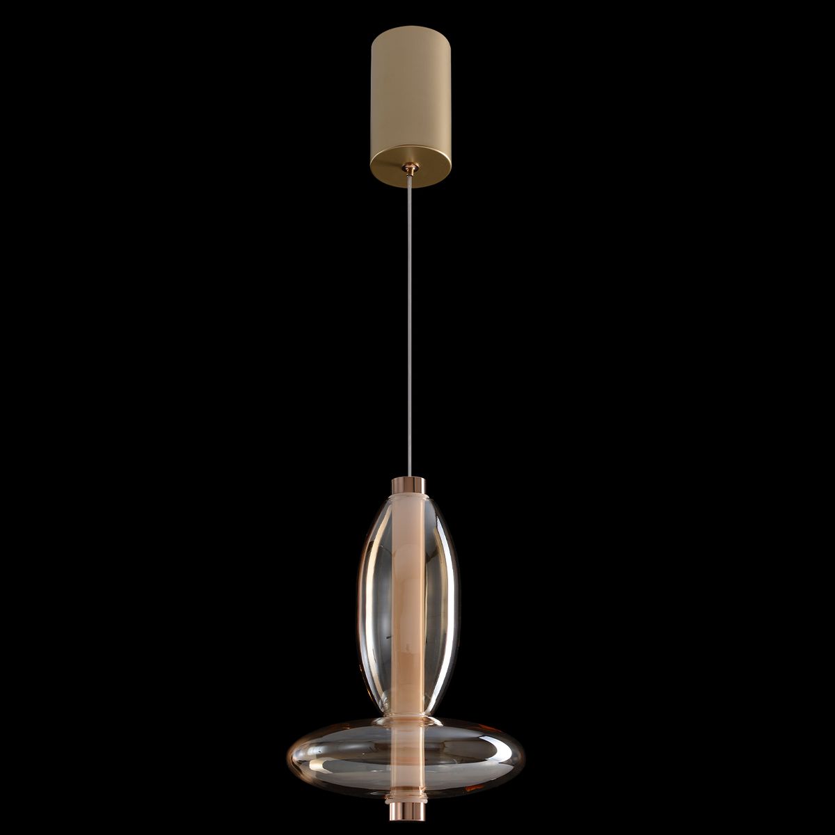Подвесной светодиодный светильник Crystal Lux Quasar SP10W Led Amber