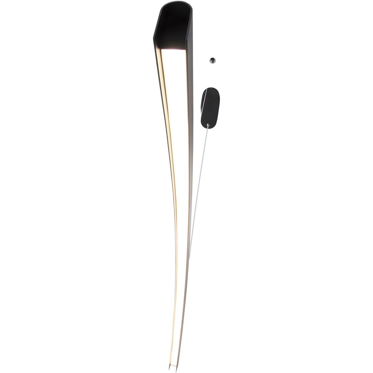 Подвесной светодиодный светильник Mizi'en Slim MZ31505-1200B-black