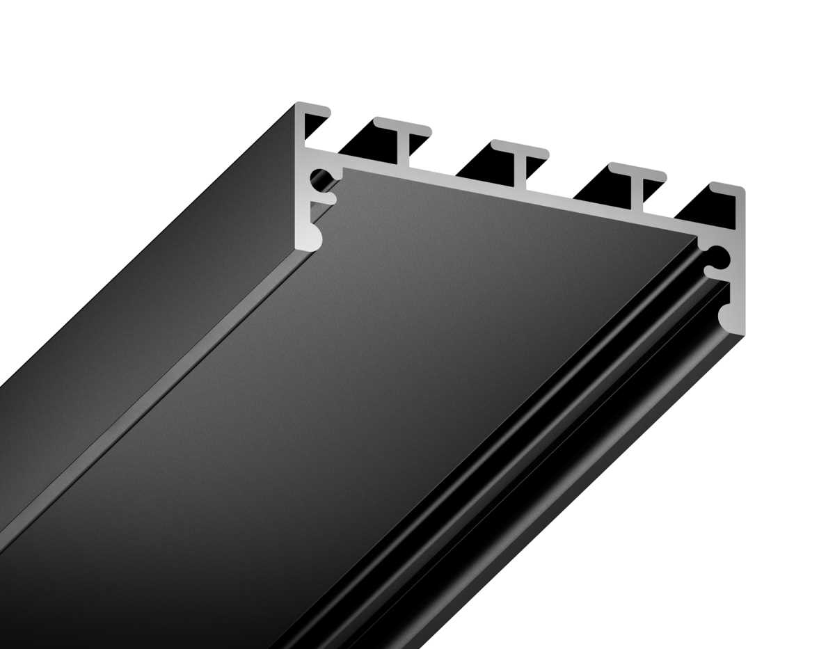 Профиль алюминиевый накладной/подвесной "Profile System" AMBRELLA LIGHT ILLUMINATION GP3070BK