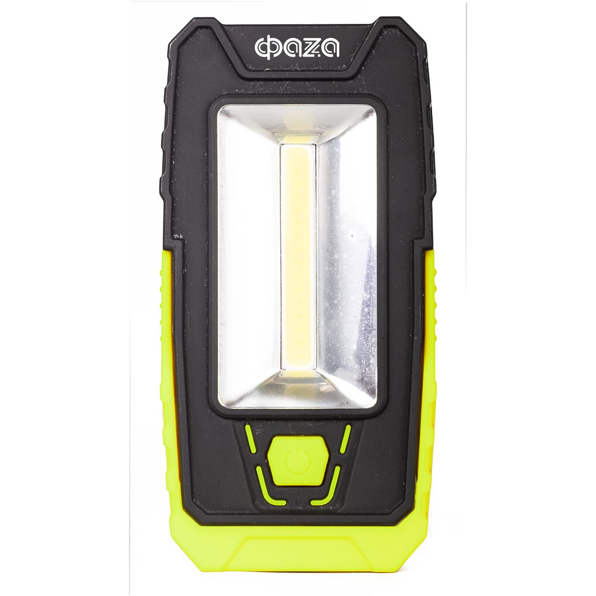 Рабочий светодиодный фонарь ФАZA от батареек 150 лм 117х57 WL2-L2W/L03-gn