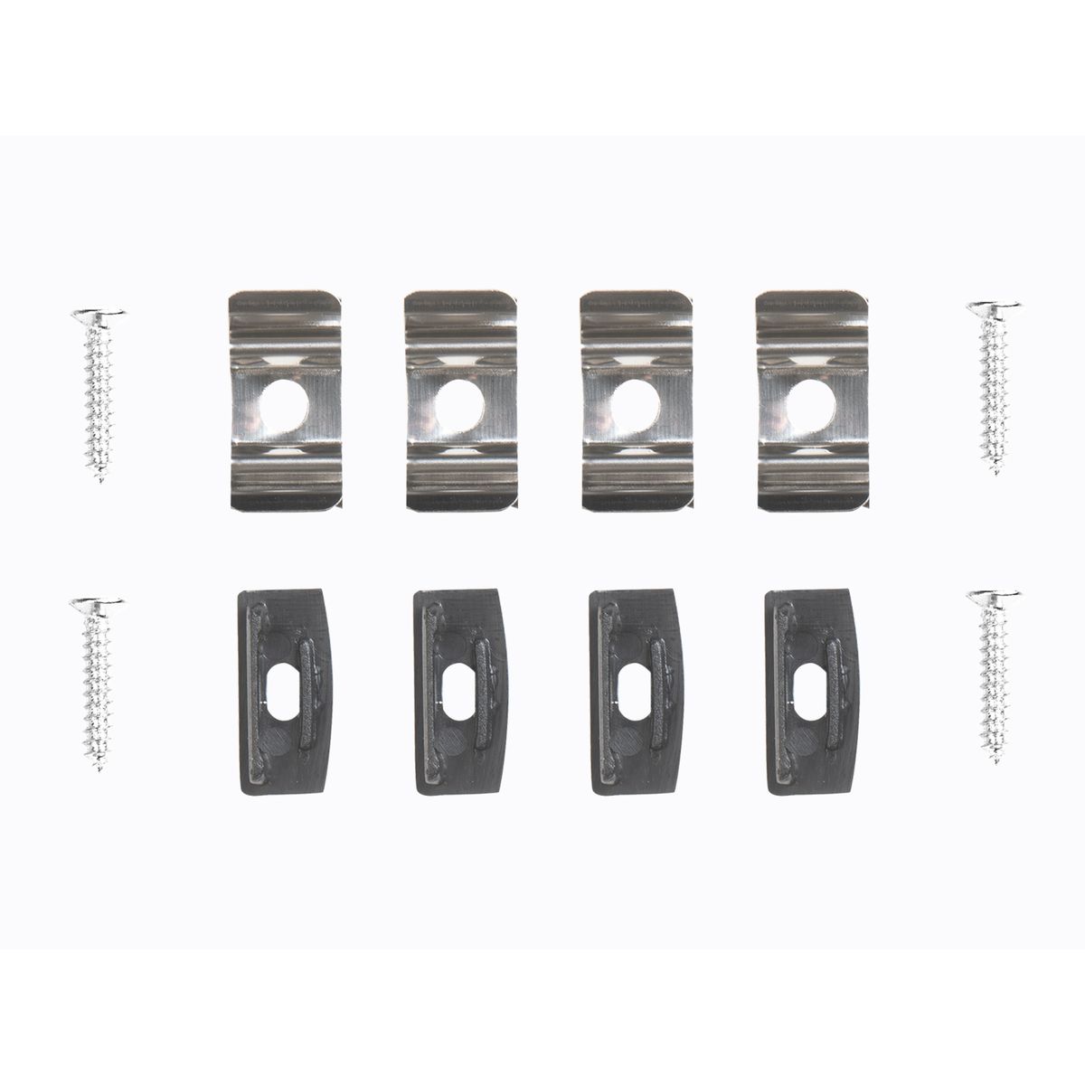 Профиль накладной LEDS POWER СПН1707 алюм. черный с призм.рассеивателем 2м 008400