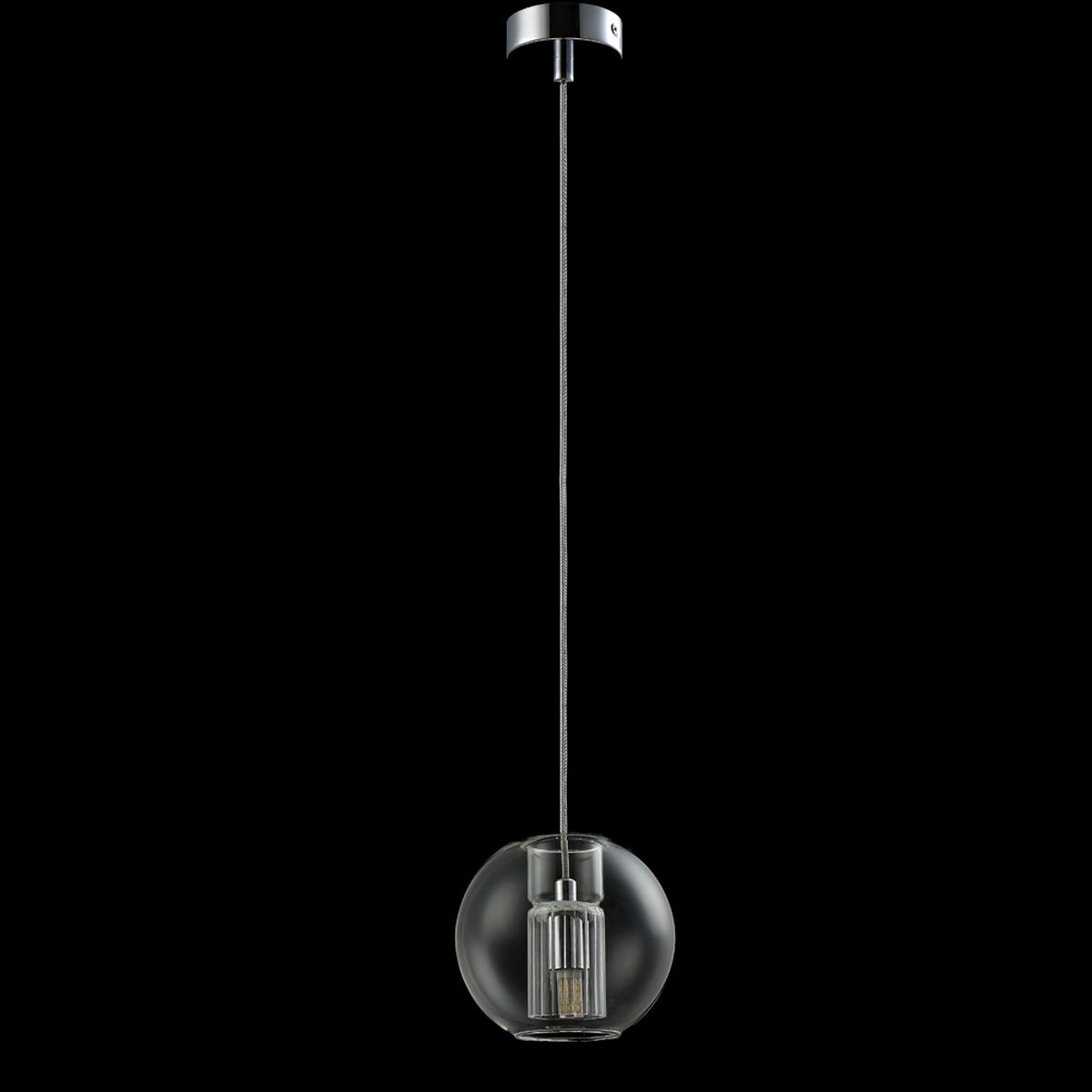 Подвесной светильник Crystal Lux Beleza SP1 B Chrome