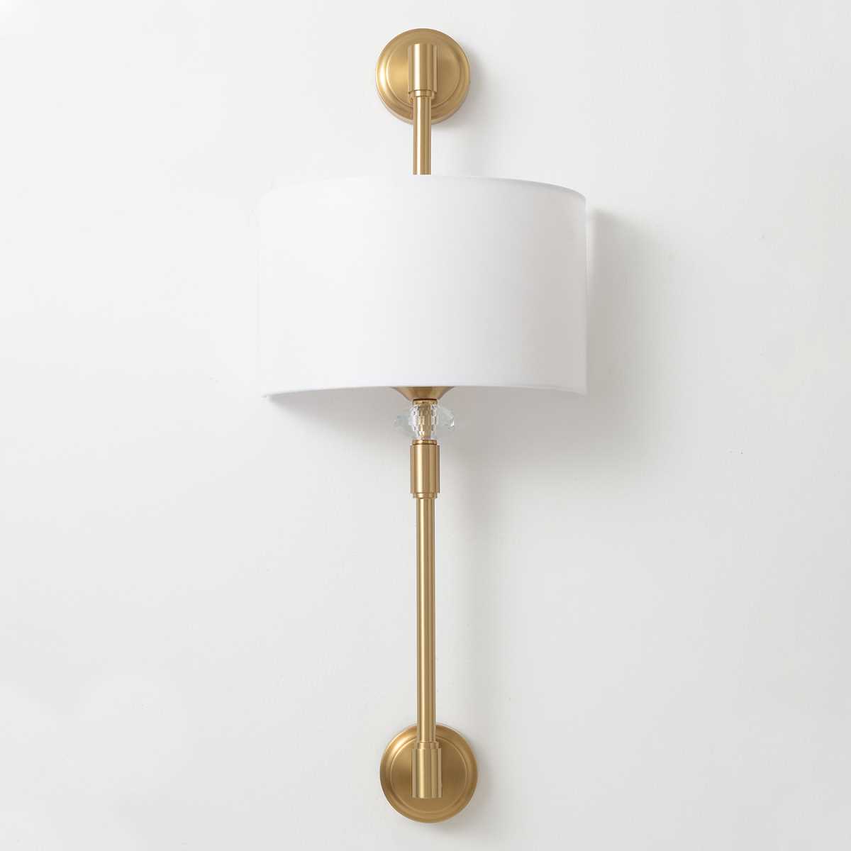 Бра Crystal Lux VINTAGE AP2 BRASS